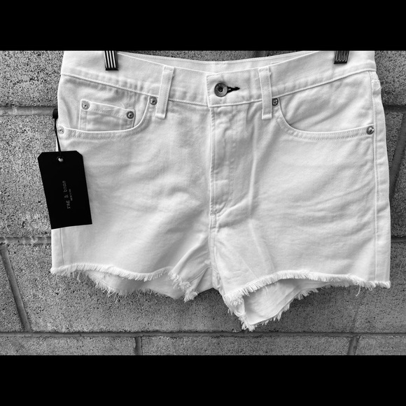 Rag & bone Justine White short - Picture 4 of 9